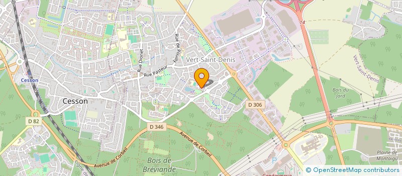 localisation de l'entreprise ODRM  SERVON