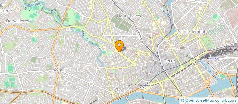 localisation de l'entreprise ODROA  NANTES