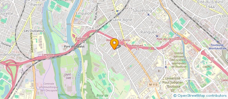 localisation de l'entreprise ODRONE  TOULOUSE