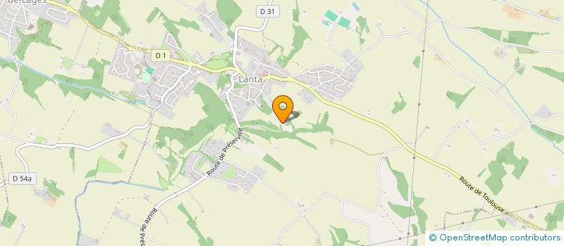 localisation de l'entreprise ODS  LANTA