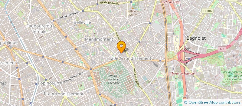 localisation de l'entreprise ODS INTERPRETATION  PARIS