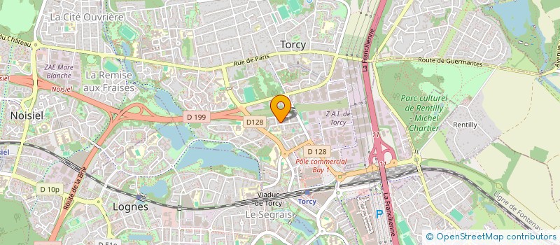 localisation de l'entreprise ODT à TORCY