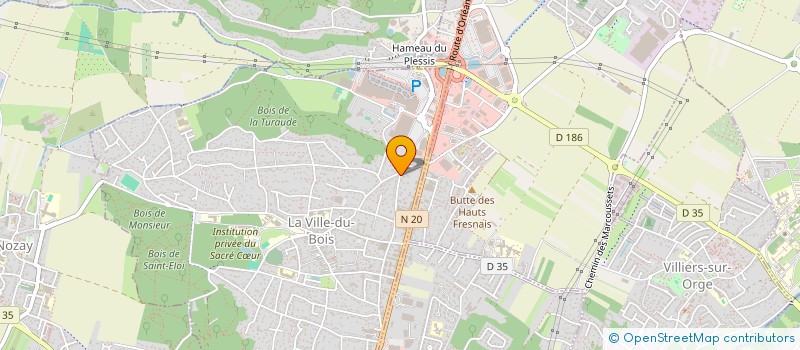 localisation de l'entreprise ODTEUNKAM à LA VILLE-DU-BOIS