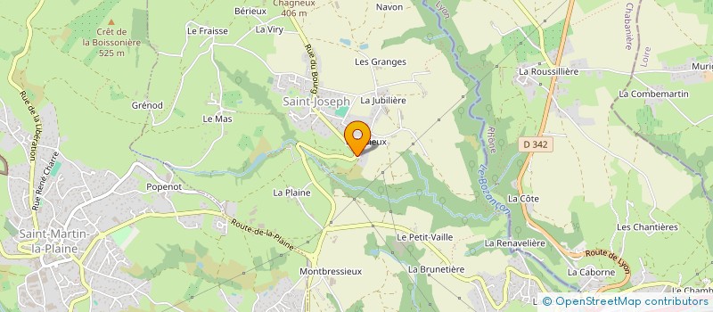 localisation de l'entreprise ODUN CONCEPT BOIS à SAINT-JOSEPH