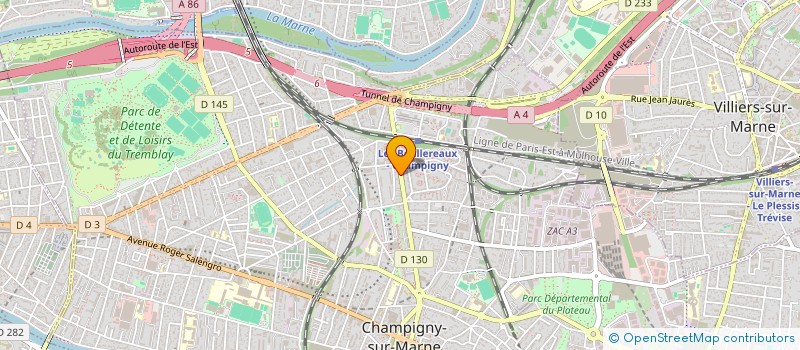 localisation de l'entreprise ODWICH CHAMPIGNY à CHAMPIGNY-SUR-MARNE