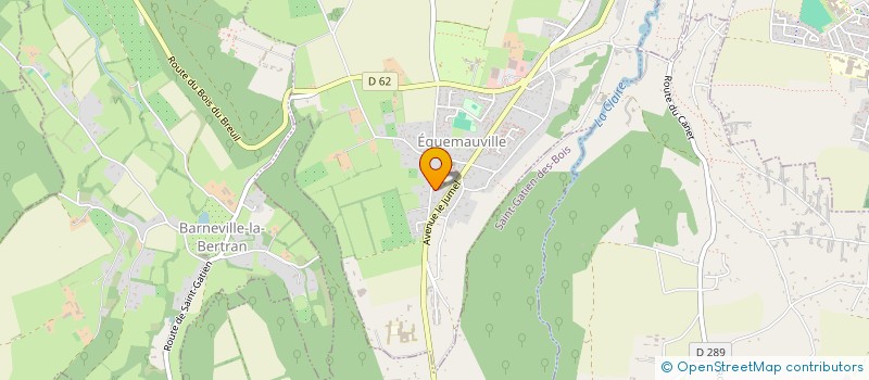 localisation de l'entreprise ODYMAN à EQUEMAUVILLE