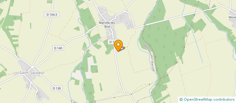 localisation de l'entreprise ODYMEX SARL à SAINT-SAUVEUR-MARVILLE