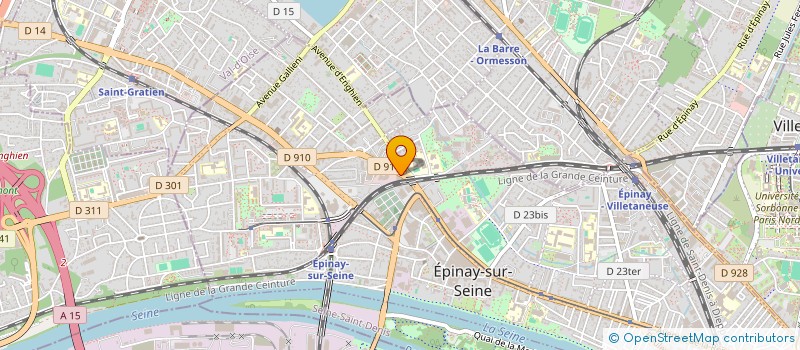 localisation de l'entreprise ODYO EPINAY  EPINAY-SUR-SEINE