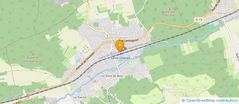 localisation de l'entreprise ODYS IMMO  SAINT-CHERON