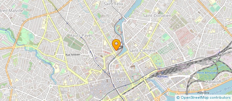 localisation de l'entreprise ODYSCENE  NANTES