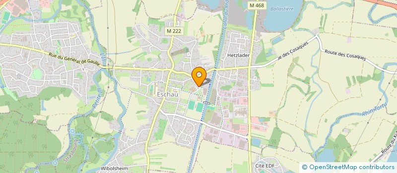 localisation de l'entreprise ODYSEA GESTION  ESCHAU