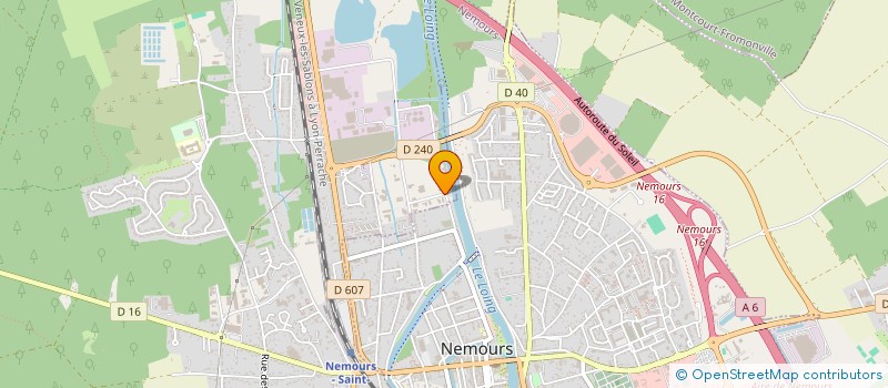 localisation de l'entreprise ODYSEE à SAINT-PIERRE-LES-NEMOURS