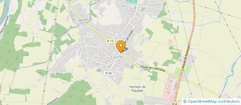 localisation de l'entreprise ODYSEE DES ARTS  EAUNES