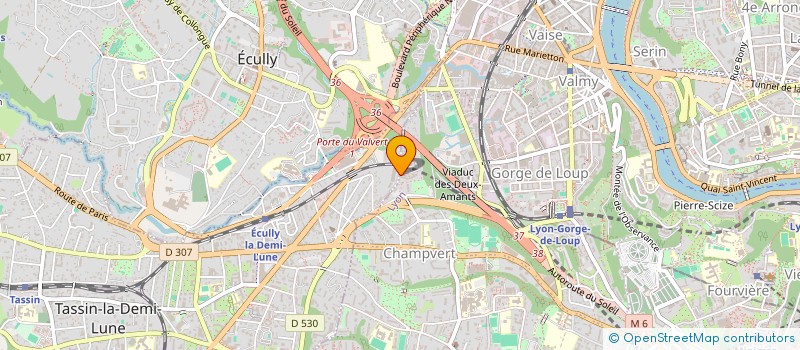 localisation de l'entreprise ODYSSEA CONSEIL  LYON