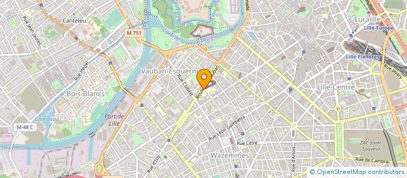 localisation de l'entreprise ODYSSEE 12 à LILLE
