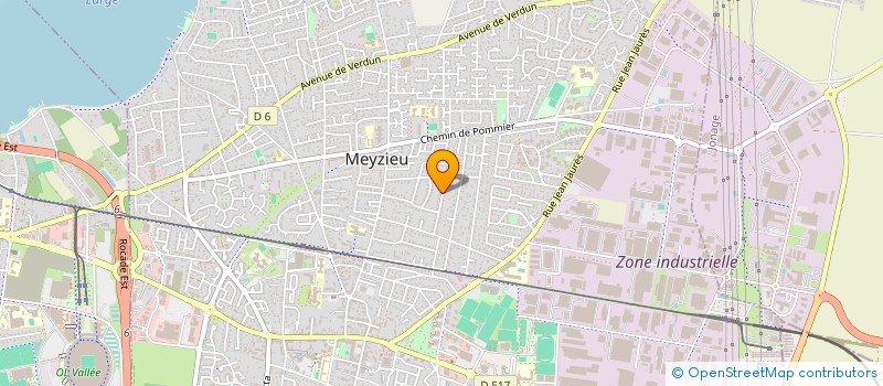 localisation de l'entreprise ODYSSEE  PUSIGNAN