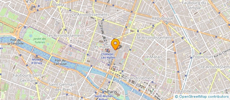 localisation de l'entreprise ODYSSEE à PARIS