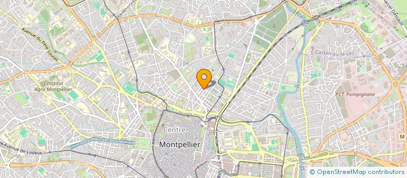 localisation de l'entreprise ODYSSEE à MONTPELLIER