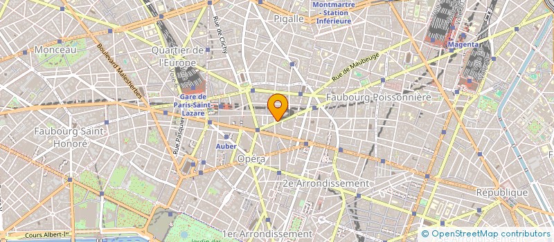 localisation de l'entreprise ODYSSEE  PARIS