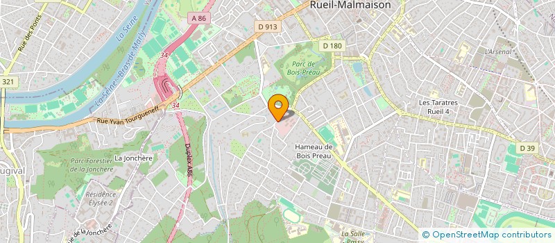 localisation de l'entreprise ODYSSEE à RUEIL-MALMAISON