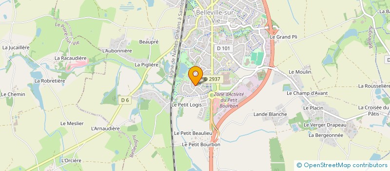 localisation de l'entreprise ODYSSEE  BELLEVIGNY