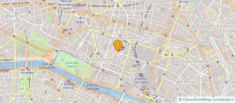 localisation de l'entreprise ODYSSEE  PARIS