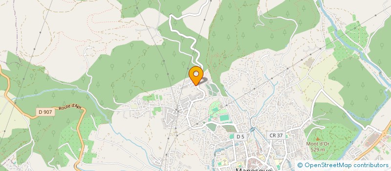 localisation de l'entreprise ODYSSEE à MANOSQUE