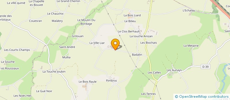 localisation de l'entreprise ODYSSEE  SEVIGNAC