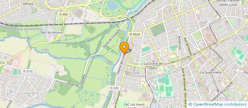 localisation de l'entreprise ODYSSEE  FLEURY-SUR-ORNE