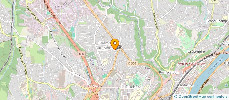 localisation de l'entreprise ODYSSEE  SAINTE-CONSORCE