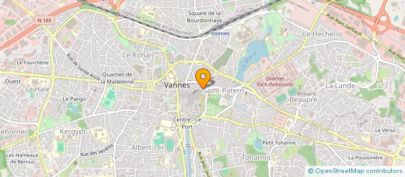 localisation de l'entreprise ODYSSEE BREIZH à VANNES
