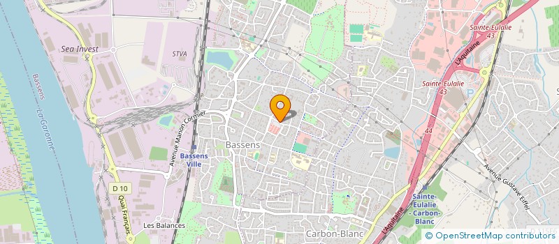 localisation de l'entreprise ODYSSEE COIFFURE BY FLO  BASSENS