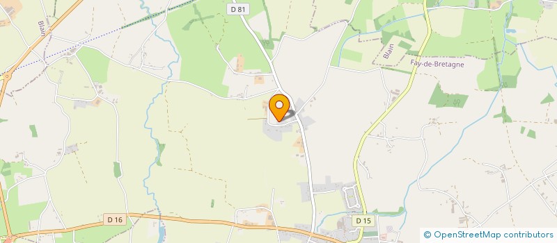 localisation de l'entreprise ODYSSEE COMMUNICATION à FAY-DE-BRETAGNE