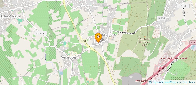 localisation de l'entreprise ODYSSEE CONSEIL  SATURARGUES