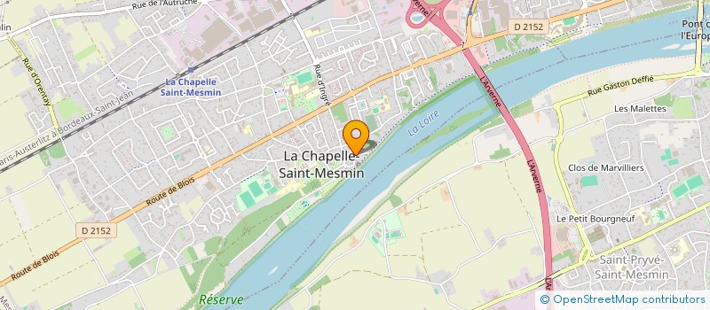 localisation de l'entreprise ODYSSEE EN VAL DE LOIRE à LA CHAPELLE-SAINT-MESMIN