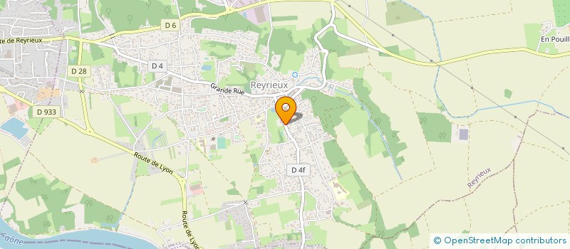 localisation de l'entreprise ODYSSEE GESTION à REYRIEUX
