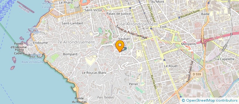 localisation de l'entreprise ODYSSEE INDUSTRIE à MARSEILLE