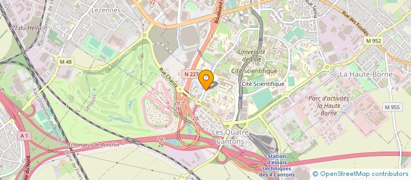 localisation de l'entreprise ODYSSEE INFORMATIQUE à VILLENEUVE-D'ASCQ