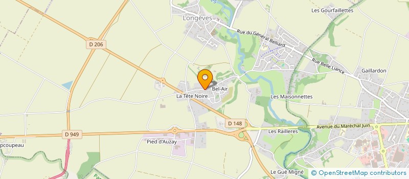 localisation de l'entreprise ODYSSEE LOISIRS  DOIX LES FONTAINES