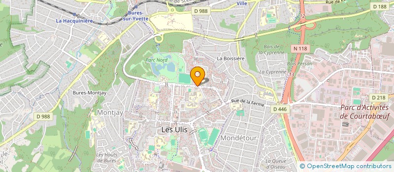 localisation de l'entreprise ODYSSEE SYMPHONIQUE à LES ULIS