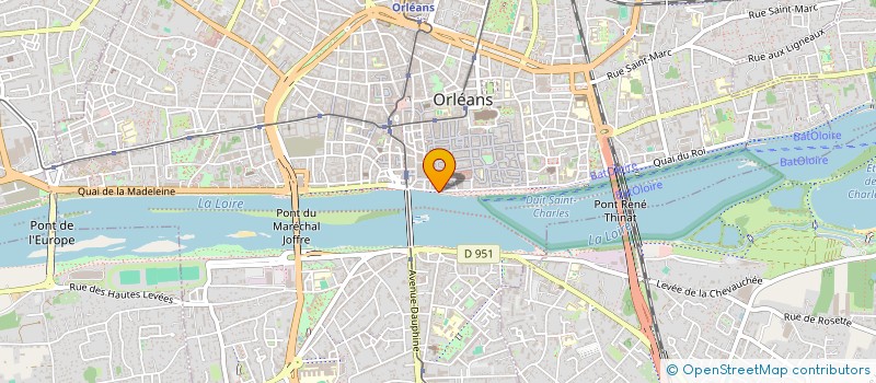 localisation de l'entreprise ODYSSEE TELEMATIQUE à ORLEANS