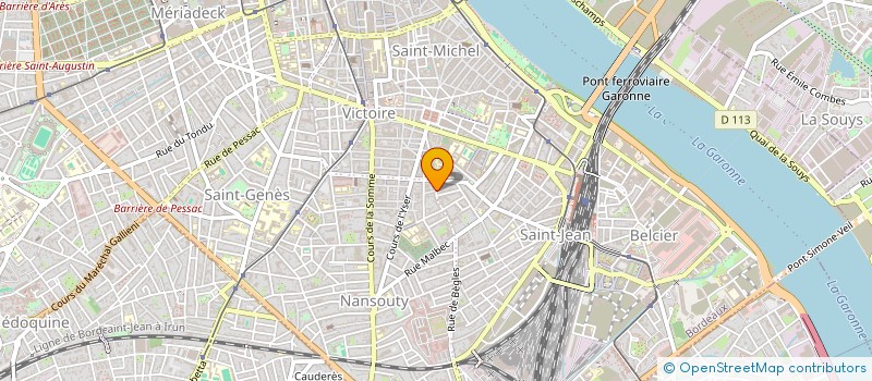 localisation de l'entreprise ODYSSEOM à BORDEAUX