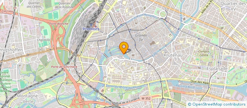 localisation de l'entreprise ODYSSEUS WEALTH MANAGEMENT à STRASBOURG