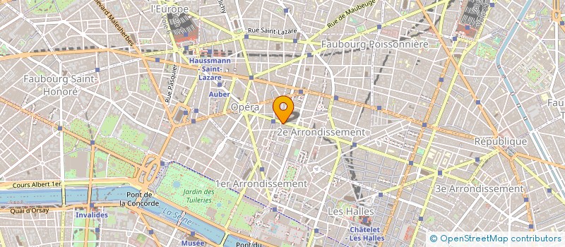 localisation de l'entreprise ODYSSEY RE EUROPE à PARIS