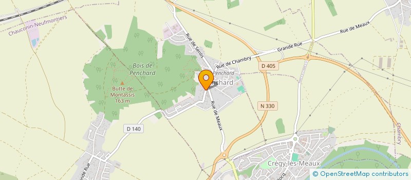 localisation de l'entreprise ODYSSEY TRAVEL  PENCHARD