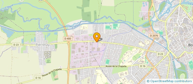 localisation de l'entreprise ODYSUR-PAPIN SERVICES à BOURGES