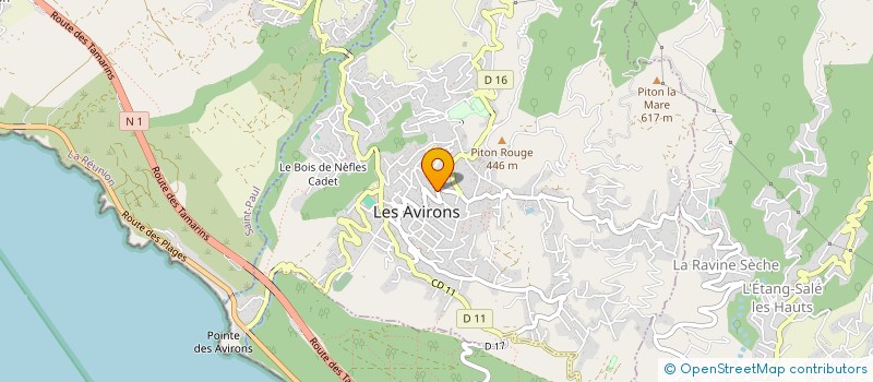 localisation de l'entreprise ODZ-PLUS à LES AVIRONS
