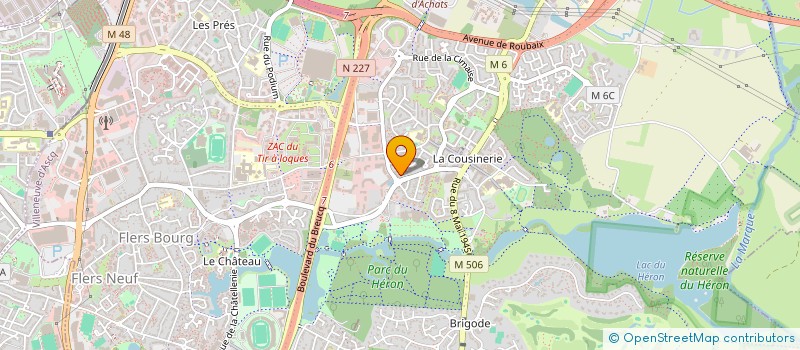 localisation de l'entreprise OE HOLDING  VILLENEUVE-D'ASCQ