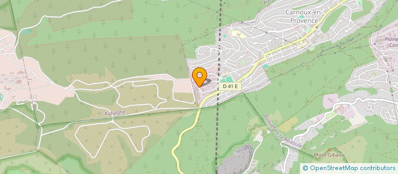 localisation de l'entreprise OEA1 à CARNOUX EN PROVENCE
