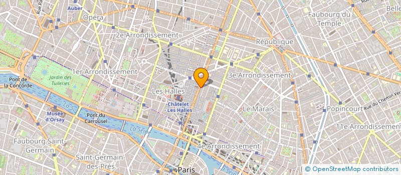 localisation de l'entreprise OEC  PARIS